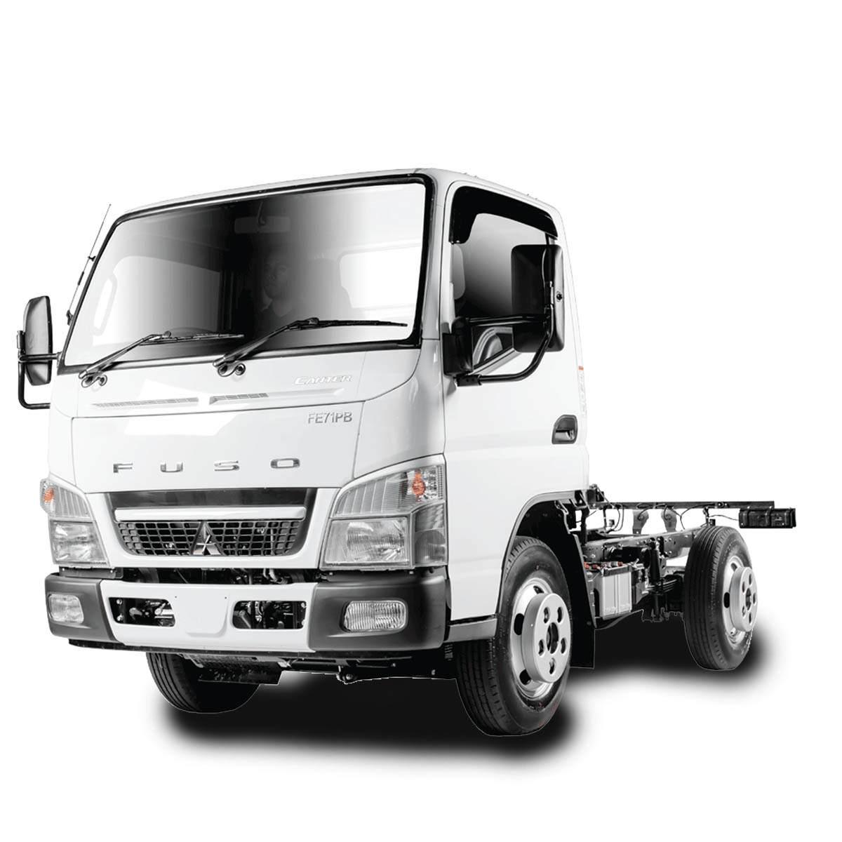Mitsubishi Fuso Chassis 4 Roues Short Bed 4x2 FE83CCD6L