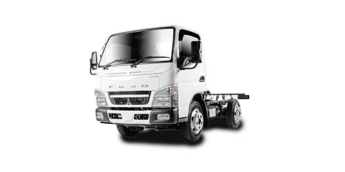Mitsubishi Fuso Chassis 4 Roues Short Bed 4×2 FE83CCD6L